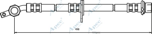 APEC BRAKING Jarruletku HOS3117